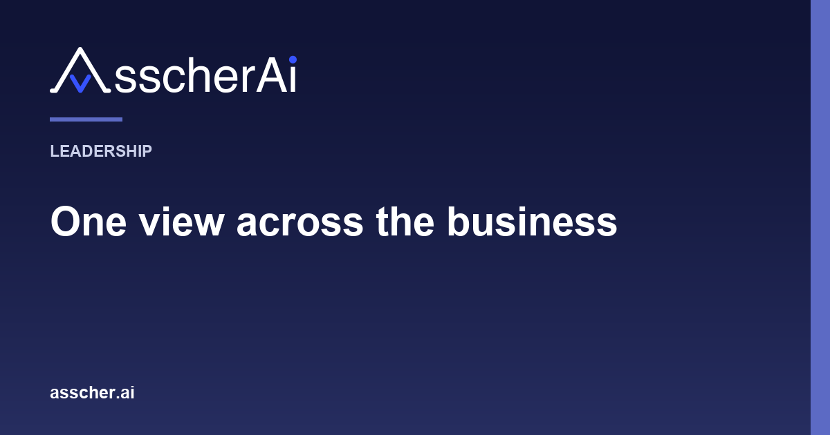 The 360 degree view: generative AI for executive decisions